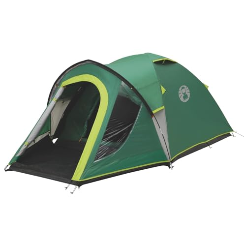 Coleman Unisex Tent For Camping & Hiking, Green/Grey, One Size - 4 Person