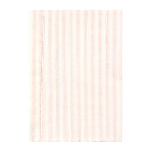 Image of Hudson Baby Unisex Baby Cotton Poly Flannel Burp Cloths, Pink Dainty Floral 7 Pack, One Size