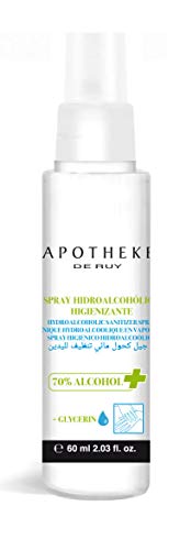 Apotheke Spray Hidroalcohólico Higienizante 60 ml