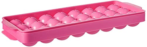 Molde esferas de hielo Hutzler 24 bolas rosa miniatura 1