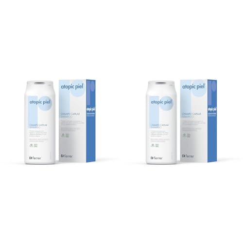 Atopic Piel Repavar - Champú Capilar Acción Antiirritante - Calma el Picor, Protege la Barrera Cutánea y la Descamación - Para Pieles Atópicas, Secas y Muy Secas - 200 ml (Paquete de 2)
