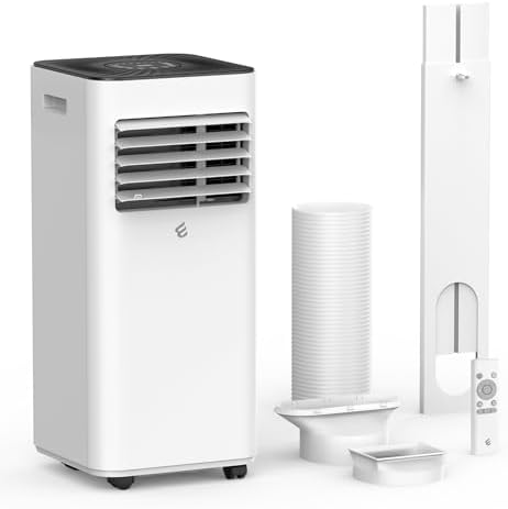 10,000 BTU Portable Air Conditioners, Portable AC With Remote for Room to 450 sq.ft 3 in 1 Air Conditioner With Dehumidification/Air Circulation/Timer And Window Kit