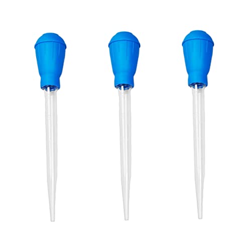 Toddmomy 3Pcs Aquarium Clean Pipettes Convenient Fish Tank Cleaner with Scale for Easy Water Changing and Debris Removal for Gravel and Cloudy Water Management