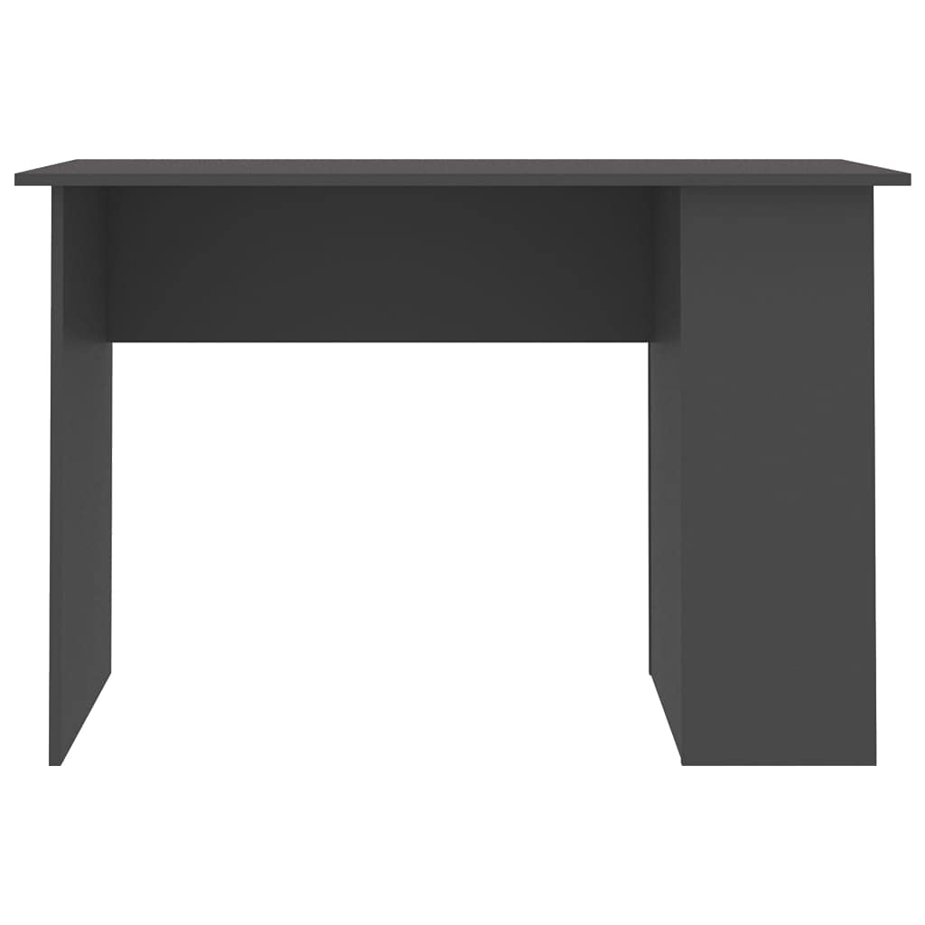 Scrivania da lavoro,Scrivania da scrittura,Robusta e durevole,Facile da assemblare,Adatta per l'ufficio di casa,Scrivania Grigia 110x60x73 cm in Truciolato