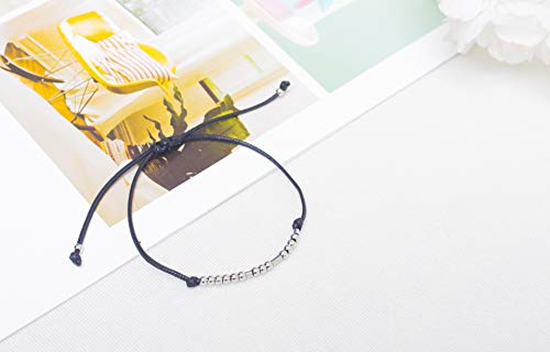 morniface Morse Code Bracelets for Women, Inspirational Gifts Jewelry Girls Birthday Graduation Gifts for Her Best Friends2