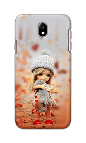 Image of PRINTFIDAA Doll Cute Girl Amazing Beauty Little Kid Child Playing Hard Back Cover for Samsung Galaxy J7 (2017) / Samsung J7 Pro, J730F / DS Back Cover -(P6) KAT1001
