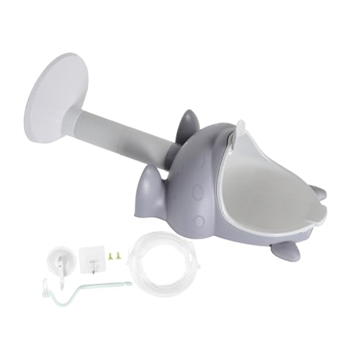 ibasenice Cartoon Urinal for Boys Potty Training Seat Height-Adjustable Wall-Mounted Design