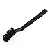 New Lon0167 2 Pcs 180 x 70 x 10mm Black Waving Plastic Handle Industrial Anti Static Brush(2 Stück 180 x 70 x 10mm schwarz winken Kunststoffgriff Industrie Static Brush