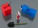 Proline 607500 Scale Accessory Assortment #7 (Water, Fuel Cans and Shovel)
