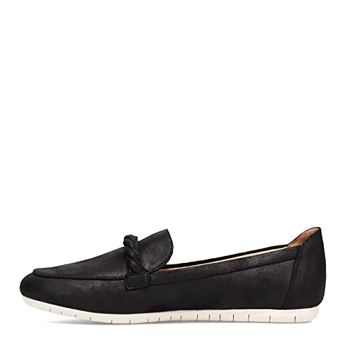 Image of LifeStride Womens Drew Black Round Toe Loafers Flats Casual - Black
