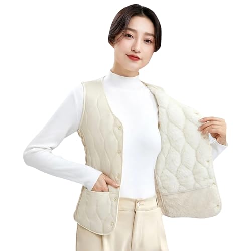 Veste en coton à boutons pour vos balades d'automne et soirées fraîches en gilet épais douillet