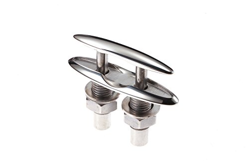 attwood 66515-1 Retractable Low-Profile Stainless Steel Marine Boat 4 ½-Inch Neat Cleat by attwood - Image 2