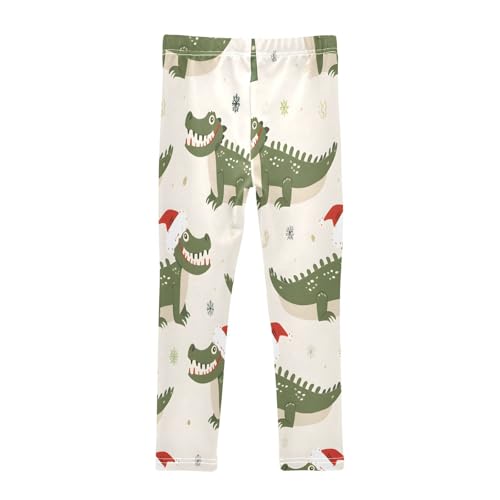 Bolaz Toddler Girls Leggings Printed Yoga Pants Leggings Crocodiles Hats for Kids2