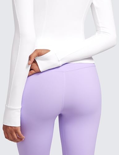 Image of CRZ YOGA Butterluxe Jackets Waist Length | Extremely Soft, Athletic, Slim Fit, Full Zip, Side Pockets, Thumb Holes, for Women