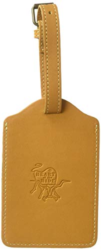 Rawlings | Heart of the Hide Luggage Tag | Tan | 4.5' x 2.5'2