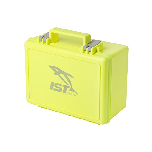 IST Watertight Dry Box with O-Ring Gasket and Snap Tight Closure (Neon Yellow)