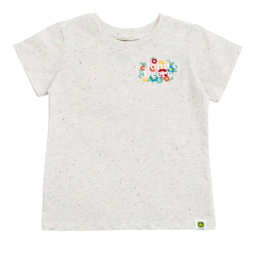 Image of John Deere Girls' Short Sleeve T-Shirt Toddler to Big Kid