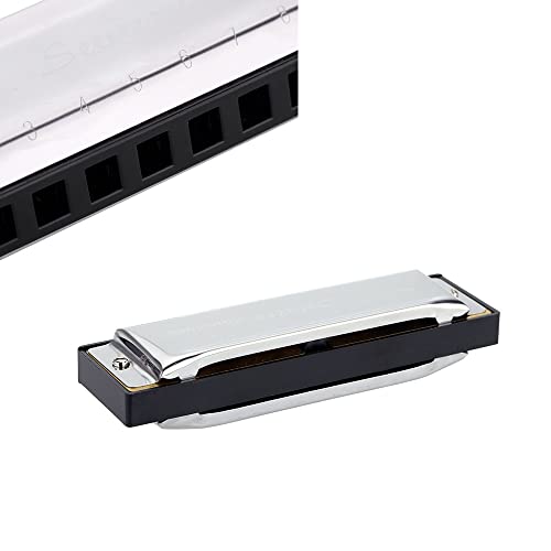 Harmonica Harmonica 10 trous harpe Blues harpe blues harmonica diatonic harmonica Set de 7 pièces (A – g) avec boîte… - Les Beatles, Paul McCartney, John Lennon, RIngo Starr, George Harrison Harmonica Harmonica 10 trous harpe Blues harpe blues harmonica diatonic harmonica Set de 7 pièces (A - g) avec boîte… – Image 5