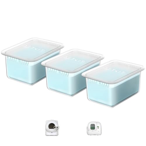 PETKIT Odour Eliminator N60 for PUROBOT ULTRA PUROBOT Max Pro/2 and PUROBOT Crystal Duo Self Cleaning Cat Litter Tray 3Pcs