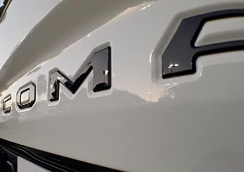 EyeCatcher Tailgate Insert Letters Compatible with 2016-2023 Tacoma (Piano Gloss Black)