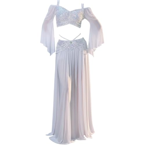 Brxmpn Robe De Danse Orientale Sexy, Costume De Danseuse Orientale, Tenue Sexy De Carnaval pour L'été, Plage, Halloween, Soirée Dansante Ou Club