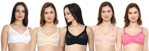 Image of Women Net Non-Padded Wire Free Regular Bra