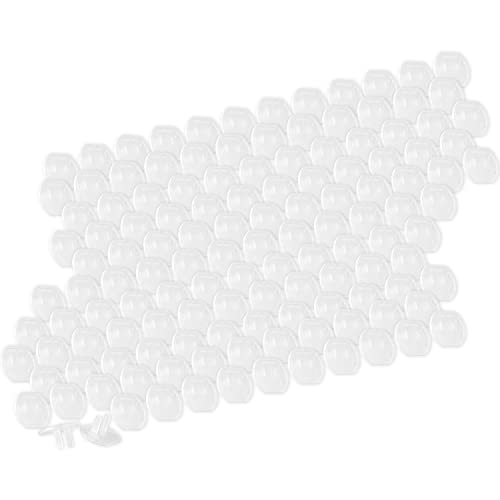 Image of Power Gear Plastic Outlet Covers, 120 Pack, Shock Prevention, Child Safe, Easy Install, UL Listed, Clear, 54614 ideal, 120 Pack, 120 Pack