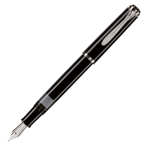 Stylo-plume Pelikan M205 noir pointe B un cadeau élégant pour homme et femme
