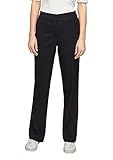 seitliche Eingriffstaschen s.Oliver BLACK LABEL Damen Regular Fit: Straight leg-Hose navy 44.LONG