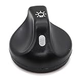 LIUPICCAAR 1X Head Light Switch Knob Fits 3L3Z11661Aa Heavy Duty Automotive Grade Black Plastic Approximately 1-1/2