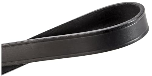 TRIXIE Hundeleine aus Leder Active V-Leine Leder L–XL, 2,00 m 22 mm in schwarz - Verlängerungsleine mit hohem Bewegungsfreiraum - für große bis sehr große Hunde - 18051