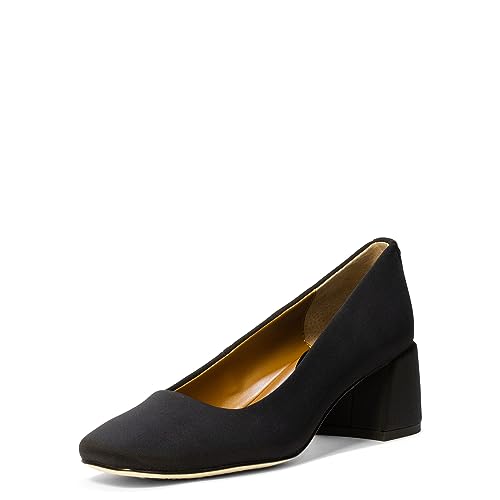 Image of Donald Pliner Women's Aquarius 2 inch Block Heels, Square Closed Toe Chunky Heels for All Day Wear