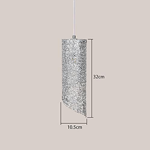 Chandelier crystal plafond light argenté, suspension de prestige pour duplex