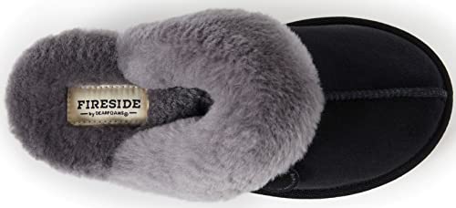 Image of Fireside by Dearfoams womens Sydney Genuine Shearling Scuff