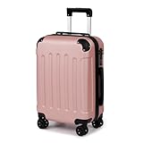TANTOMI Handgepäck Koffer, Reisekoffer, Hartschalenkoffer Trolley Koffer Handgepäck mit Rollen, Koffer mit 3-Stelliges Codeschloss, Zahlenschloss Teleskopgriff, Suitcase für Reisen Geschäft