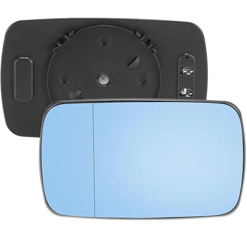 Rétroviseur extérieur chauffant bleu pour BMW E46 Berline années 1999 à 2005