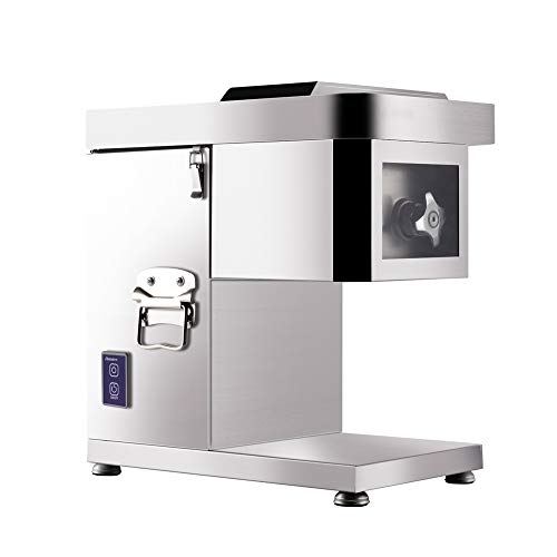 Mengmei Kommerzielle Fleischschneider-Schneidemaschine 550LB / H 1500W Edelstahl Elektrisch Mit Abnehmbarer Klinge…