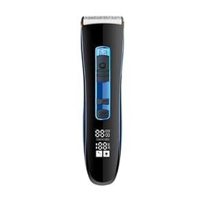 Electric Hair Clipper Two Charge Household Convenient LCD Electric Hair Clipper