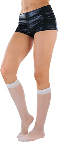 Image of ToBeInStyle Women's Pack Of 6 Pairs Sheer Knee-Hi Nylon Solid Socks