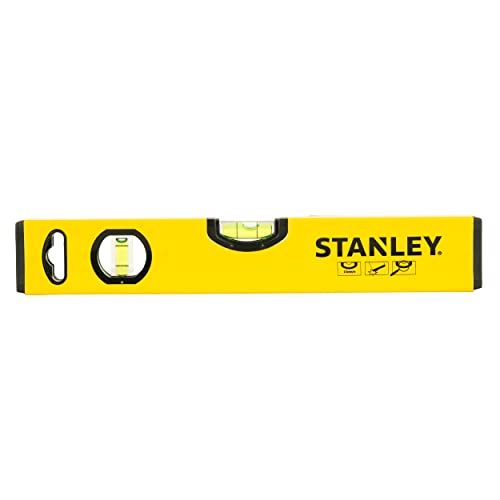 Image of STANLEY STHT43118-812 Classic Box Level with Block Magnified Center Vial (30cm)