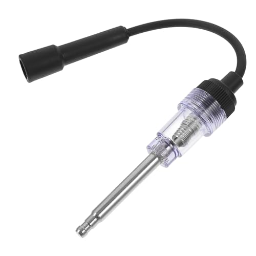 VALICLUD Probador De Enchufes De Coche Medidor De Separación, Herramienta De Prueba De Bobinas De Encendido, Detector De Chispas Para Diagnóstico De Motor, Uso Profesional Automotriz