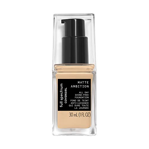 COVERGIRL Matte Ambition, All Day Foundation, Light Neutral 1, 1.01 Ounce