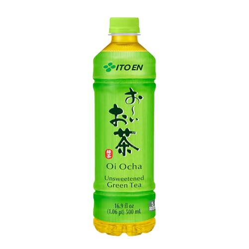 Ito En Tea Oi Ocha Green Tea, Unsweetened, 16.9 Ounce (Pack of 12)