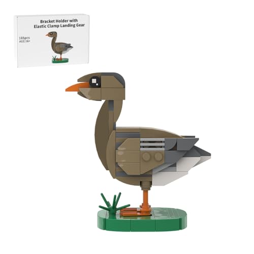 MasterBrickPlay Vogel Kleine Bausteine, Vogel Klemmbausteine Model für Erwachsene, Tier Themen Kollektion Bausteinspielzeug, Kreatives Vogelbausatz Naturhandwerk (146PCS)