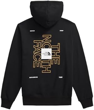 THE NORTH FACE Moletom com capuz orgulhoso da marca masculina THE NORTH FACE Moletom com capuz orgulhoso da marca masculina