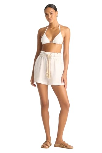 Boardwalk Stripe Women's Avery Short Swimsuit Cover Up3