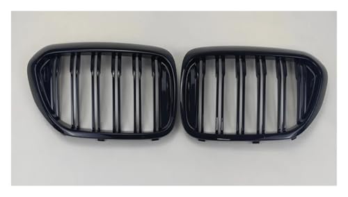 Parrilla de riñón negro brillante de doble listón para BMW Serie 5 G30 G31 xDrive