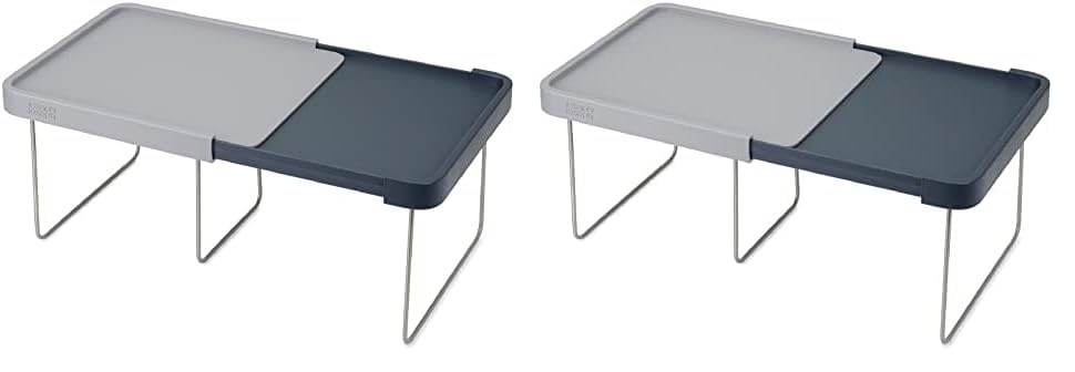 Joseph Joseph CupboardStore Expandable Shelf, Pack of 2, Gray