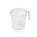 Addis 518006 Pichet doseur et mélangeur avec poignée, plastique, transparent