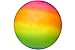 Produktbild 48660- Riesiger PVC Ball 40 cm, in Regenbogenfarben, Wasserball, Fussball, Strandball, Fußball, Spielball